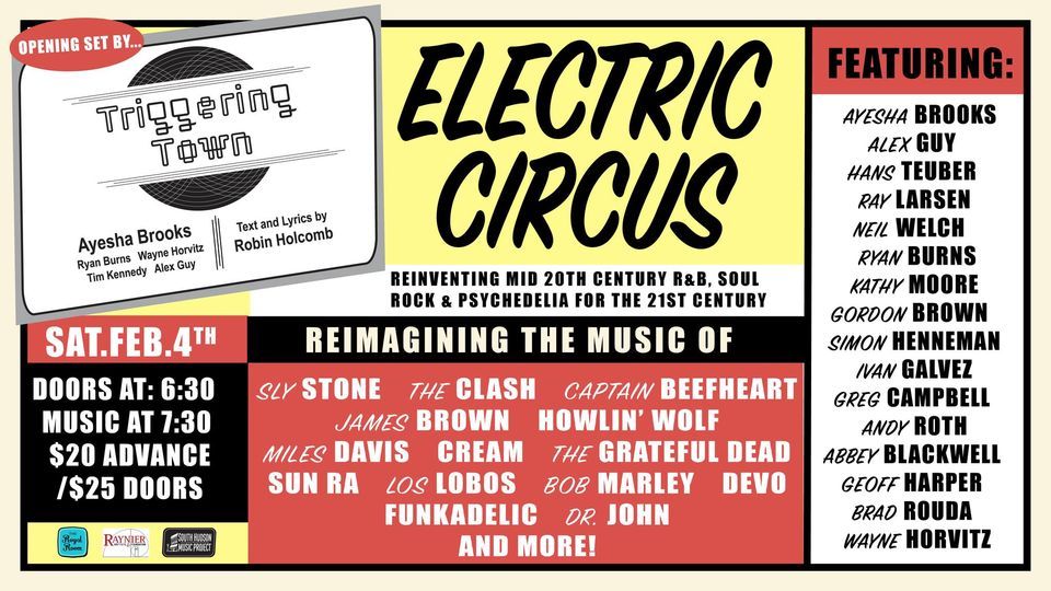 Electric Circus\/\/Triggering Town at The Royal Room 