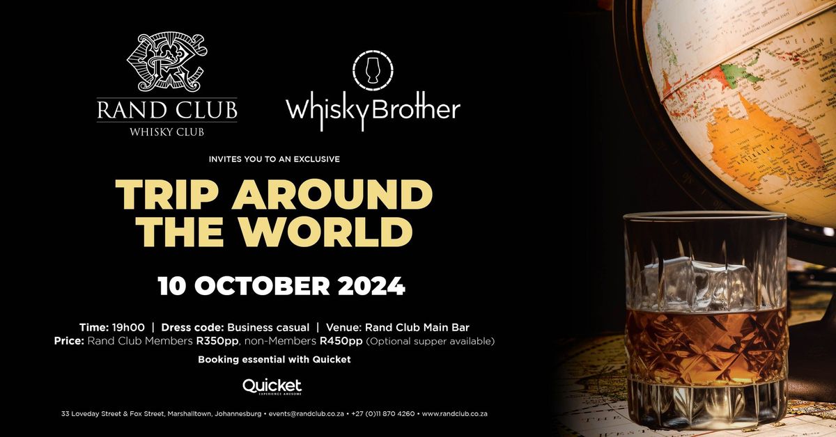 Rand Club - Whisky Tasting with Whisky Brother