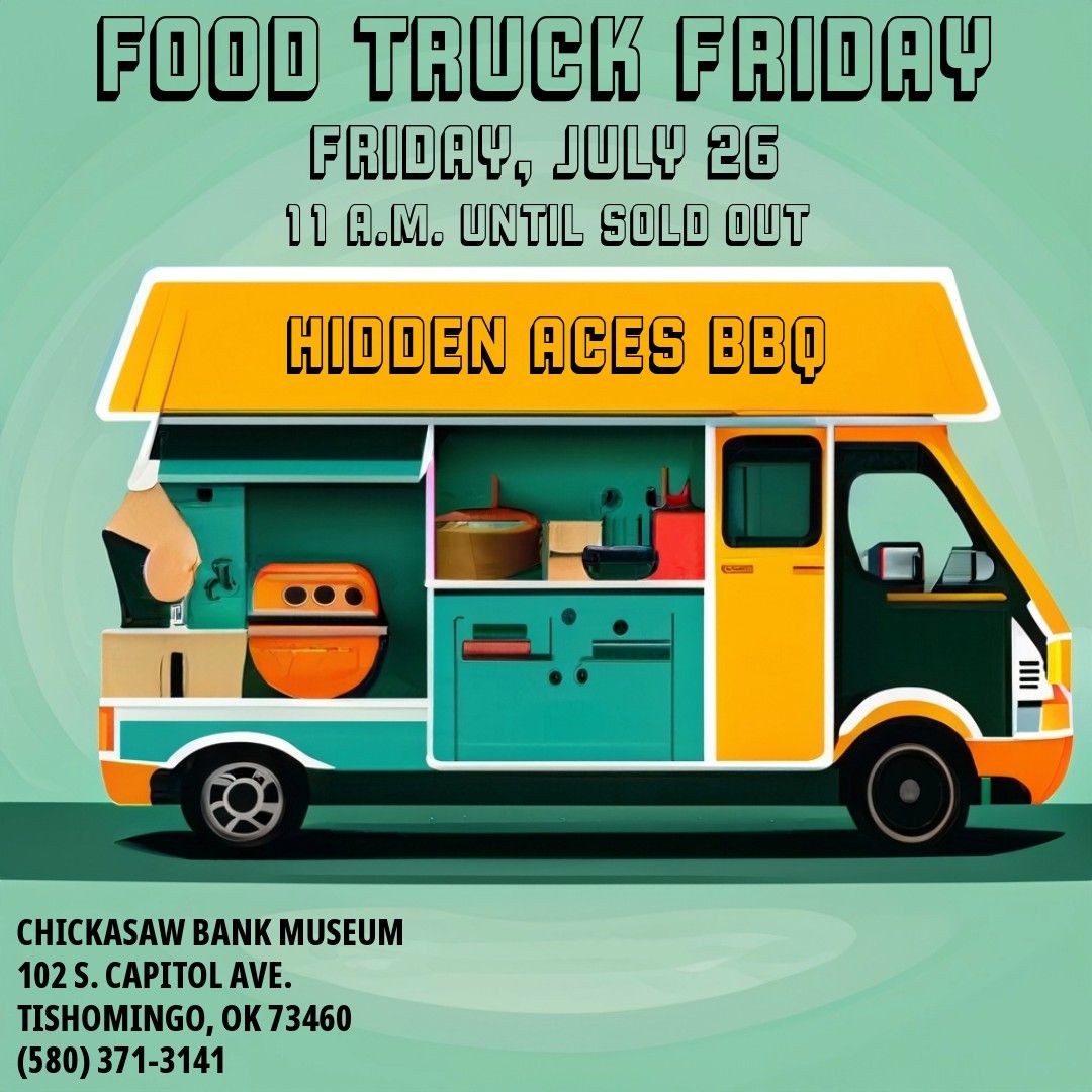 Food Truck Friday featuring Hidden Aces BBQ