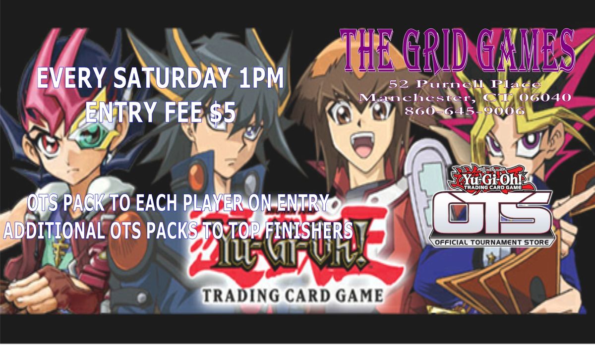 Saturday Afternoon Yu-Gi-Oh! at The Grid Games