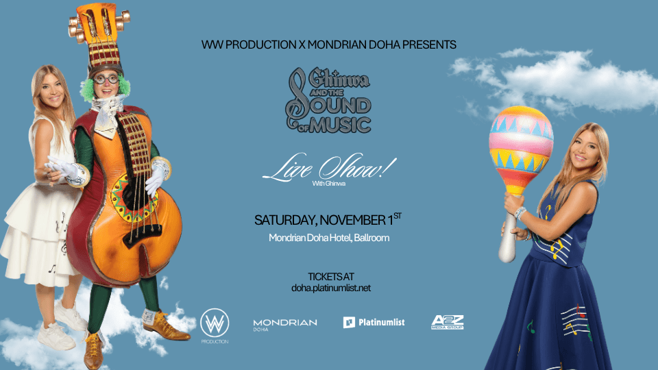 Ghinwa Kids Show Live At Mondrian Doha Hotel - Ballroom