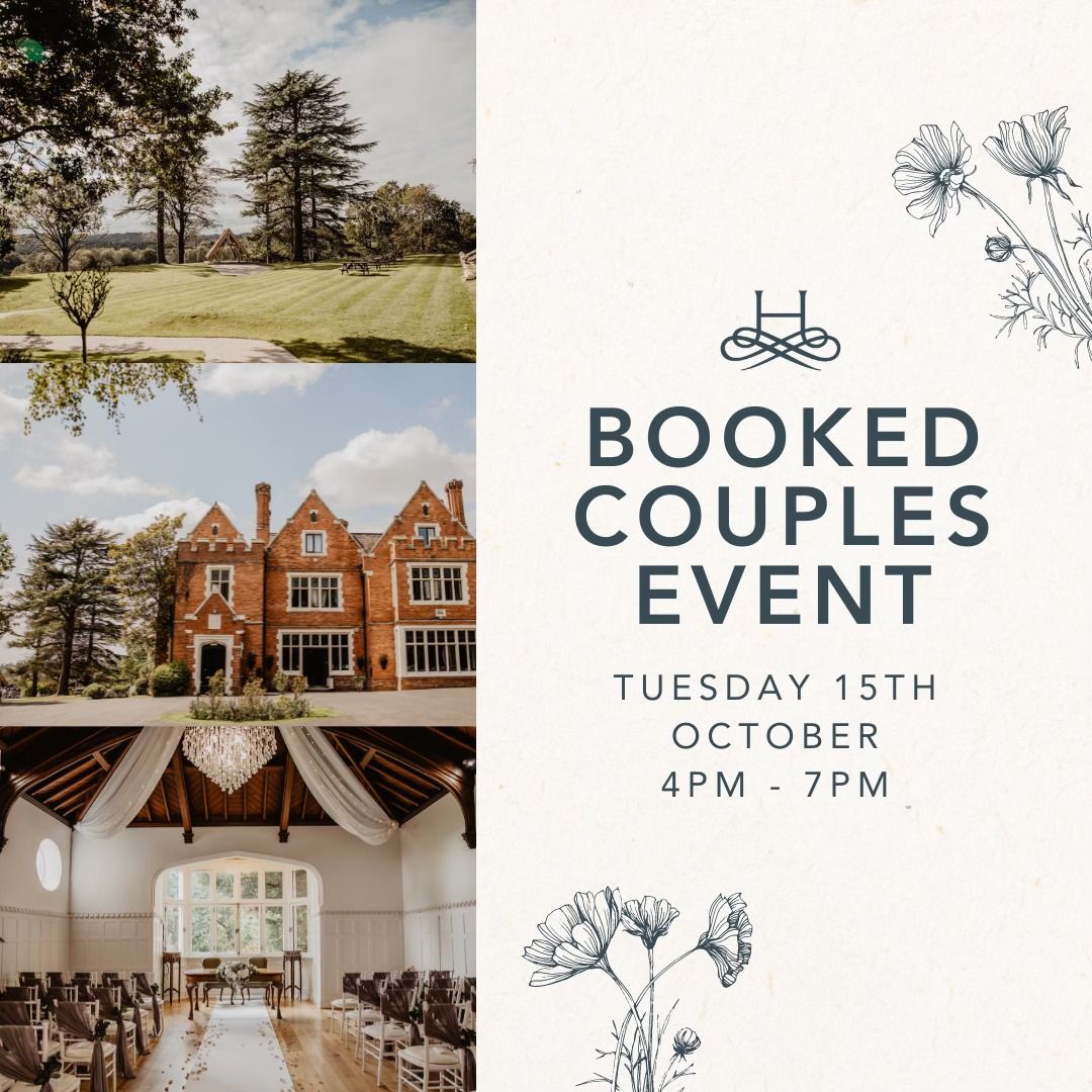 BOOKED COUPLES EVENT