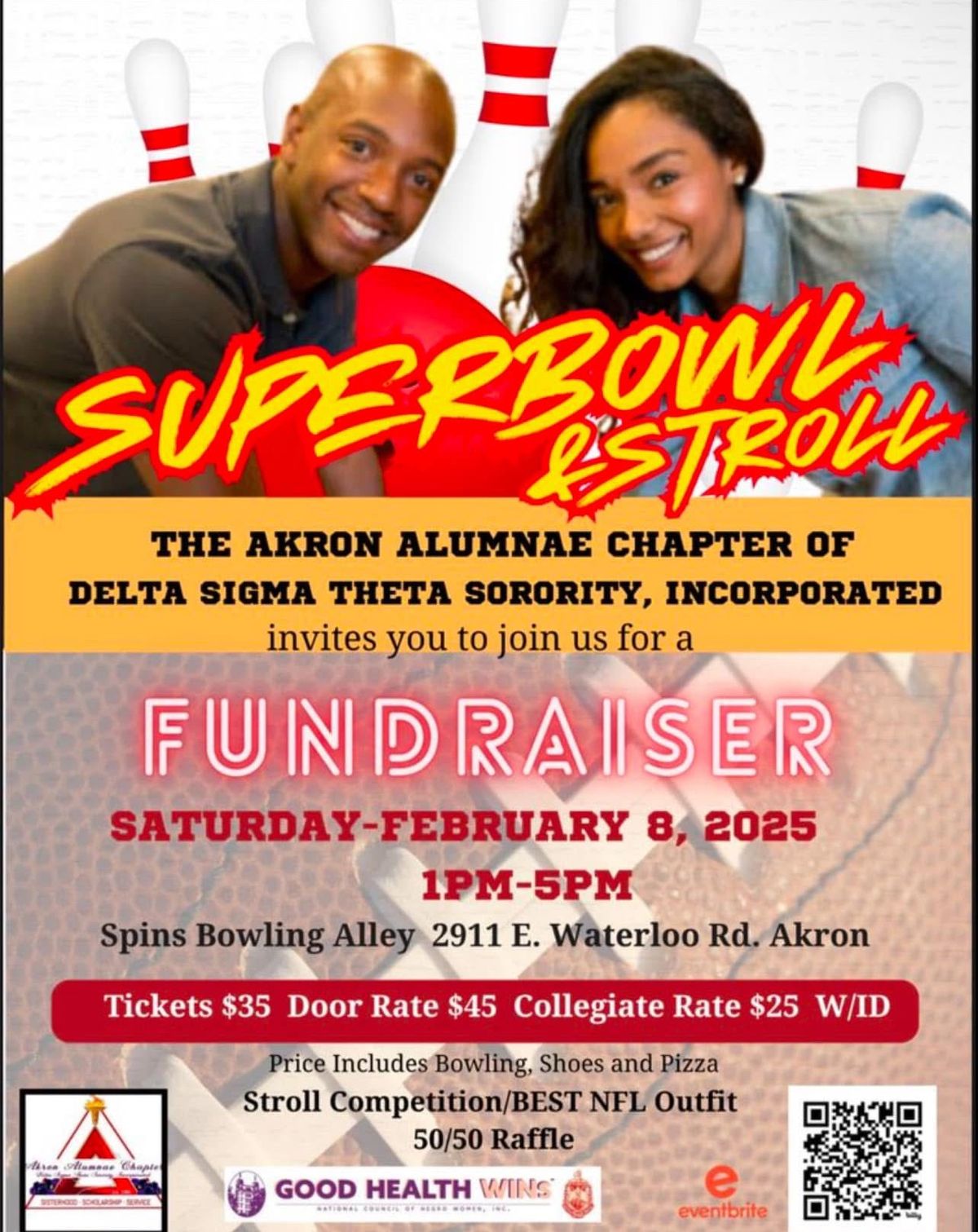 Superbowl & Stroll Fundraiser