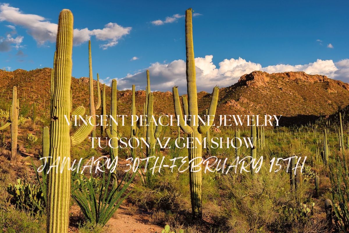 Tucson Gem Show with Vincent Peach 