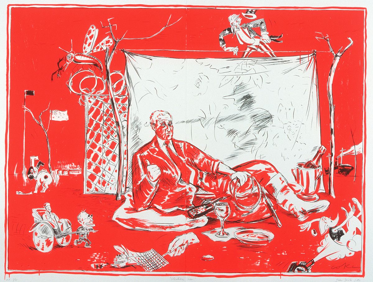 Juan Davila at Movistar Arena - Madrid