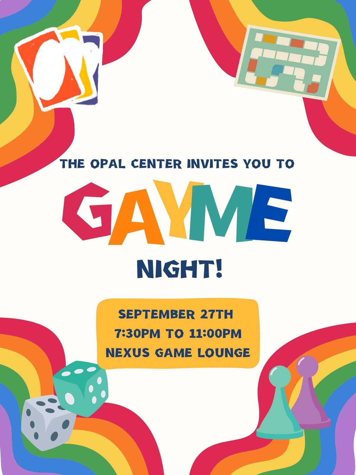 Opal Center Gayme Night