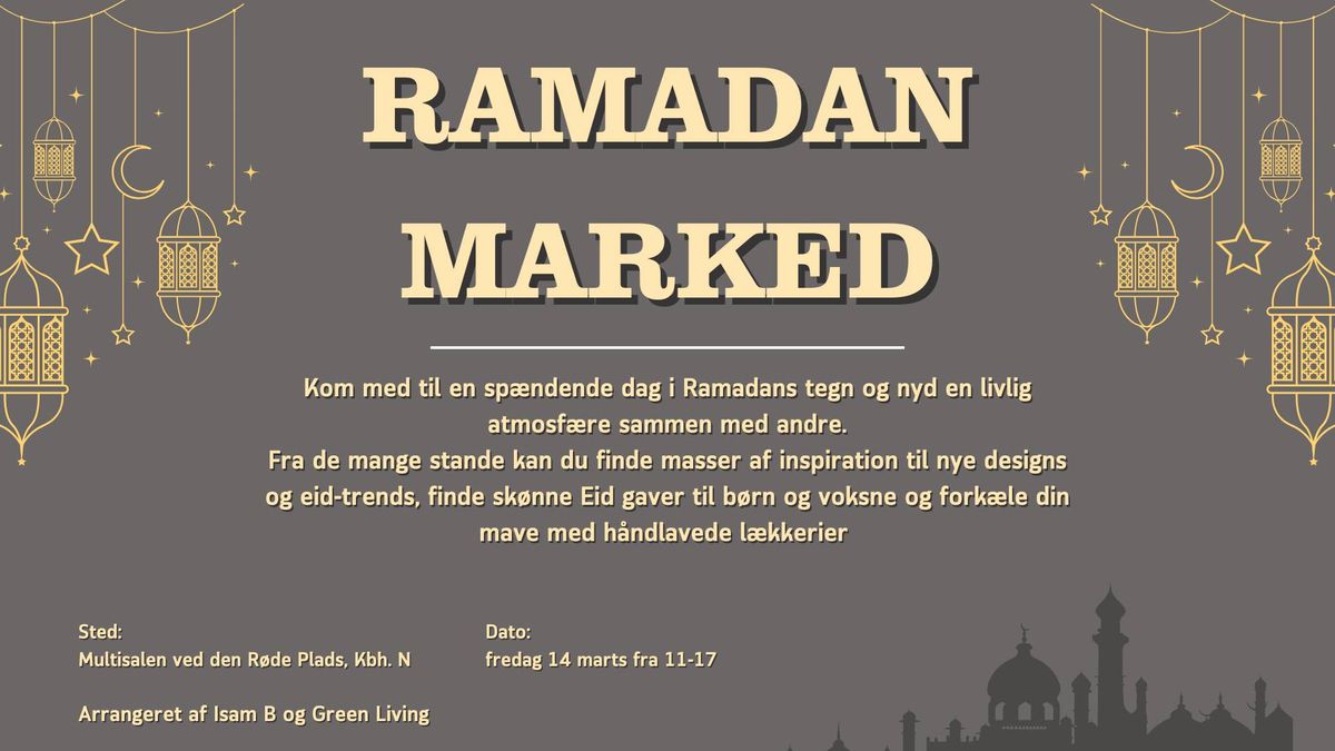 Ramadan Marked i N\u00f8rrebrohallen