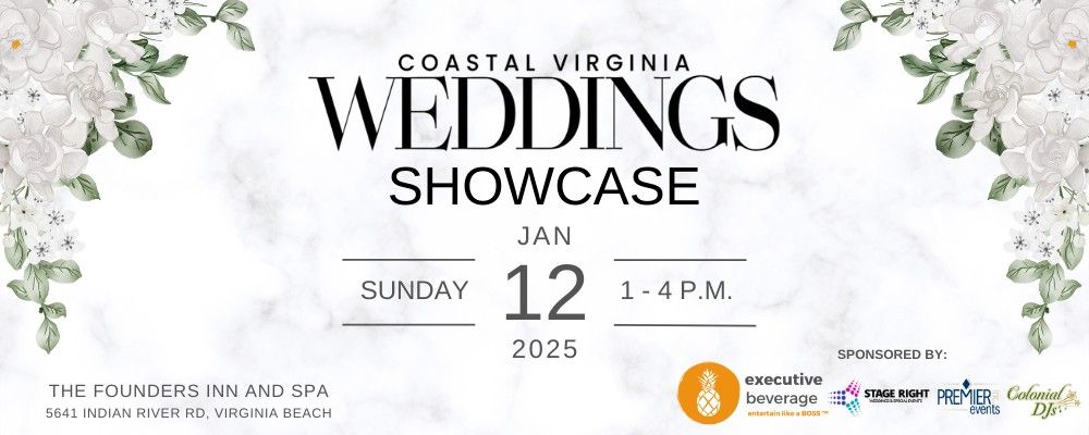 2025 Coastal Virginia Weddings Showcase