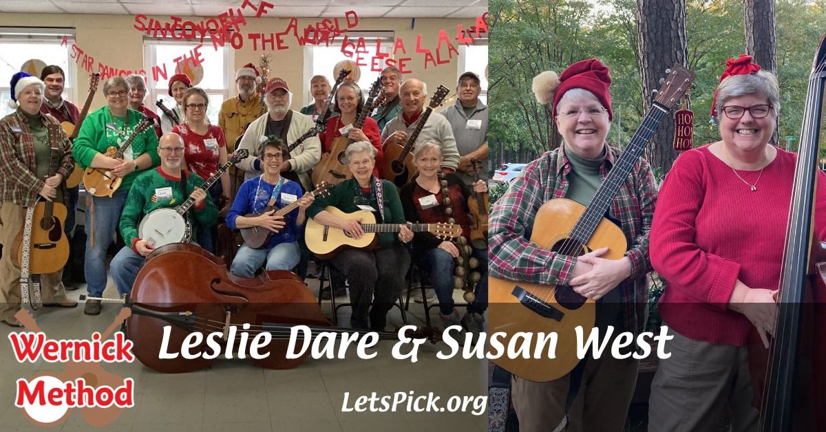 Raleigh, NC: Holiday Bluegrass Jam Class with Leslie Dare & Susan West