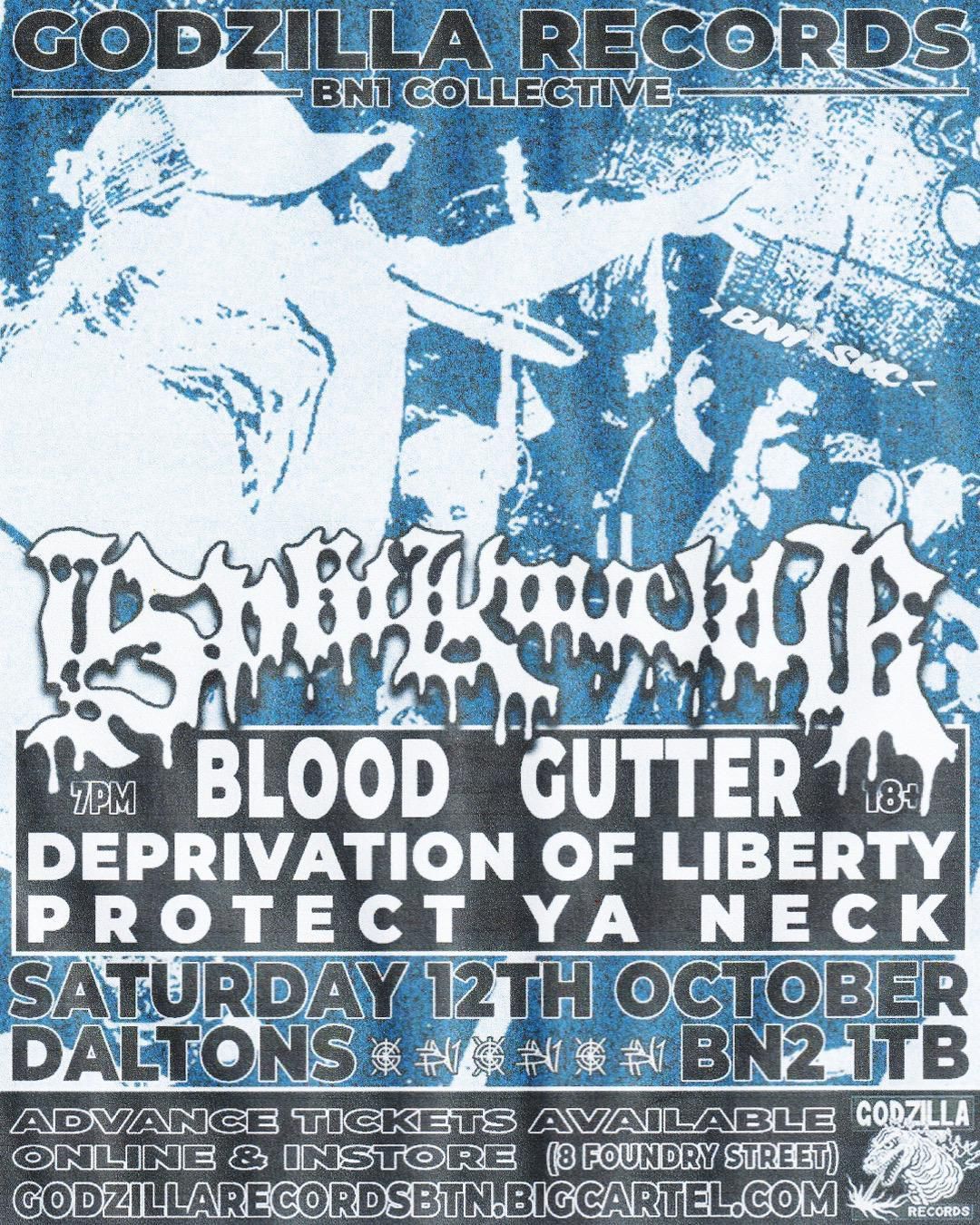 SPLITKNUCKLE, BLOOD GUTTER, DEPRIVATION OF LIBERTY, PROTECT YA NECK