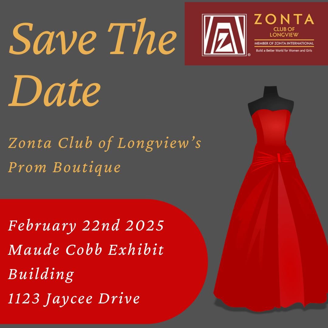 Zonta Club of Longview 2025 Prom Boutique