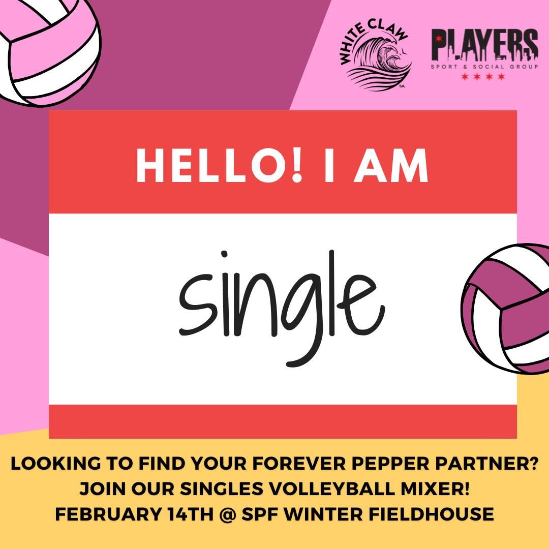 Singles Volleyball Mixer at SPF Winter Fieldhouse in Chicago \ud83c\udf40