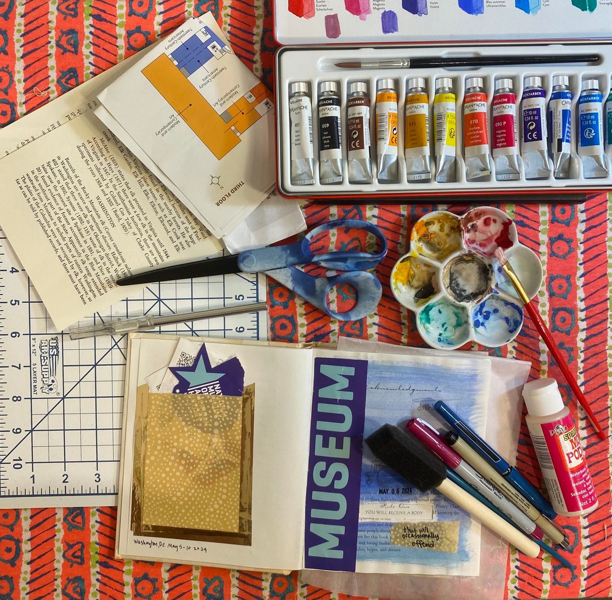 Mixed-Media Junk Book Workshop