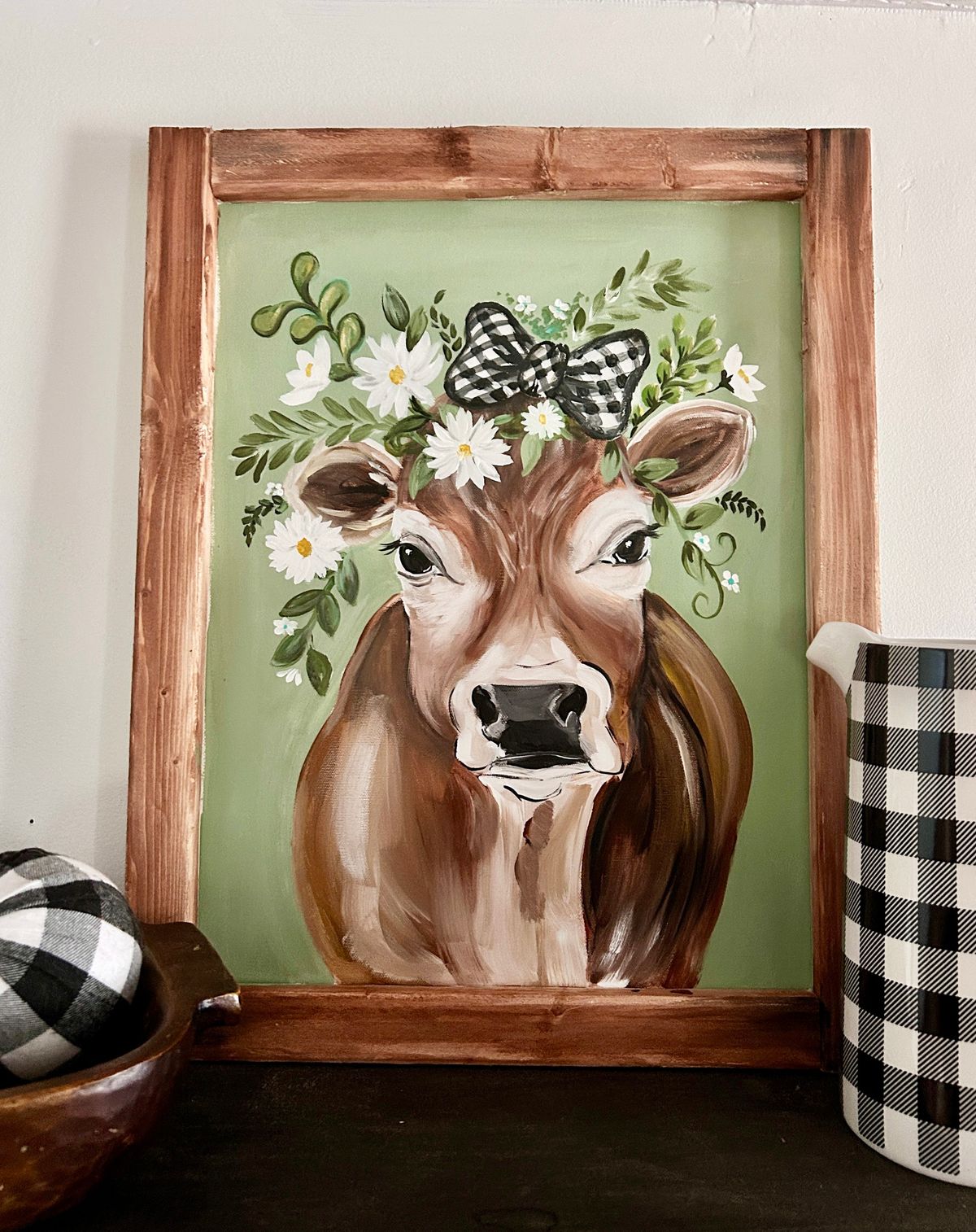 Daisy Sue Painting Class - Frame included 