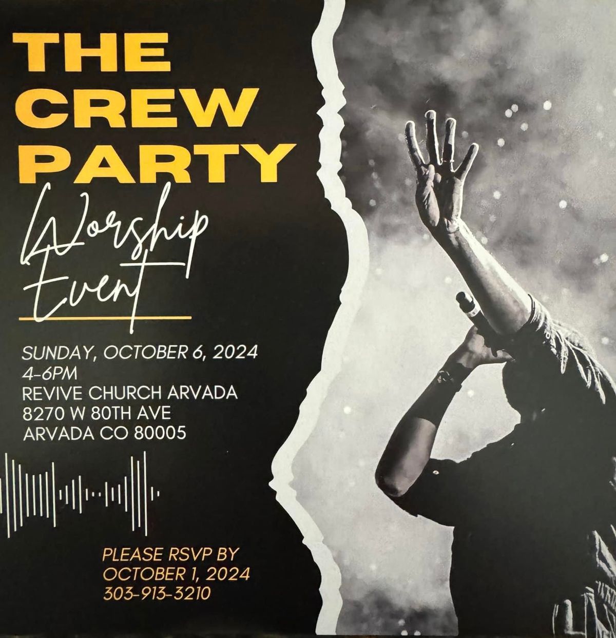 Crew Party Worship Event