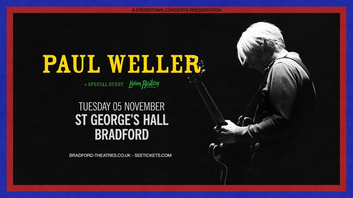 Paul Weller at St George's Hall Bradford