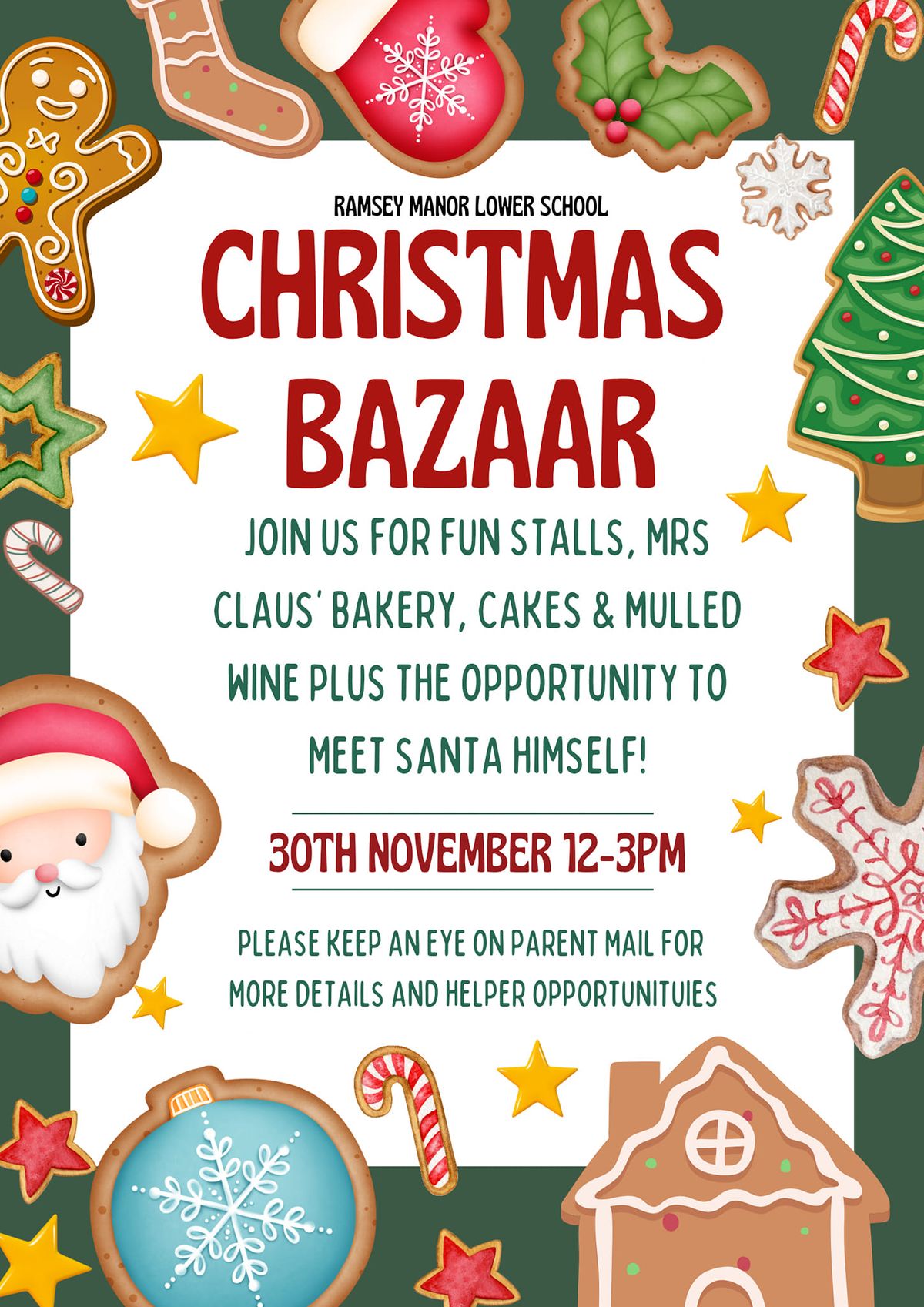 Ramsey Manor PTA Christmas Bazaar