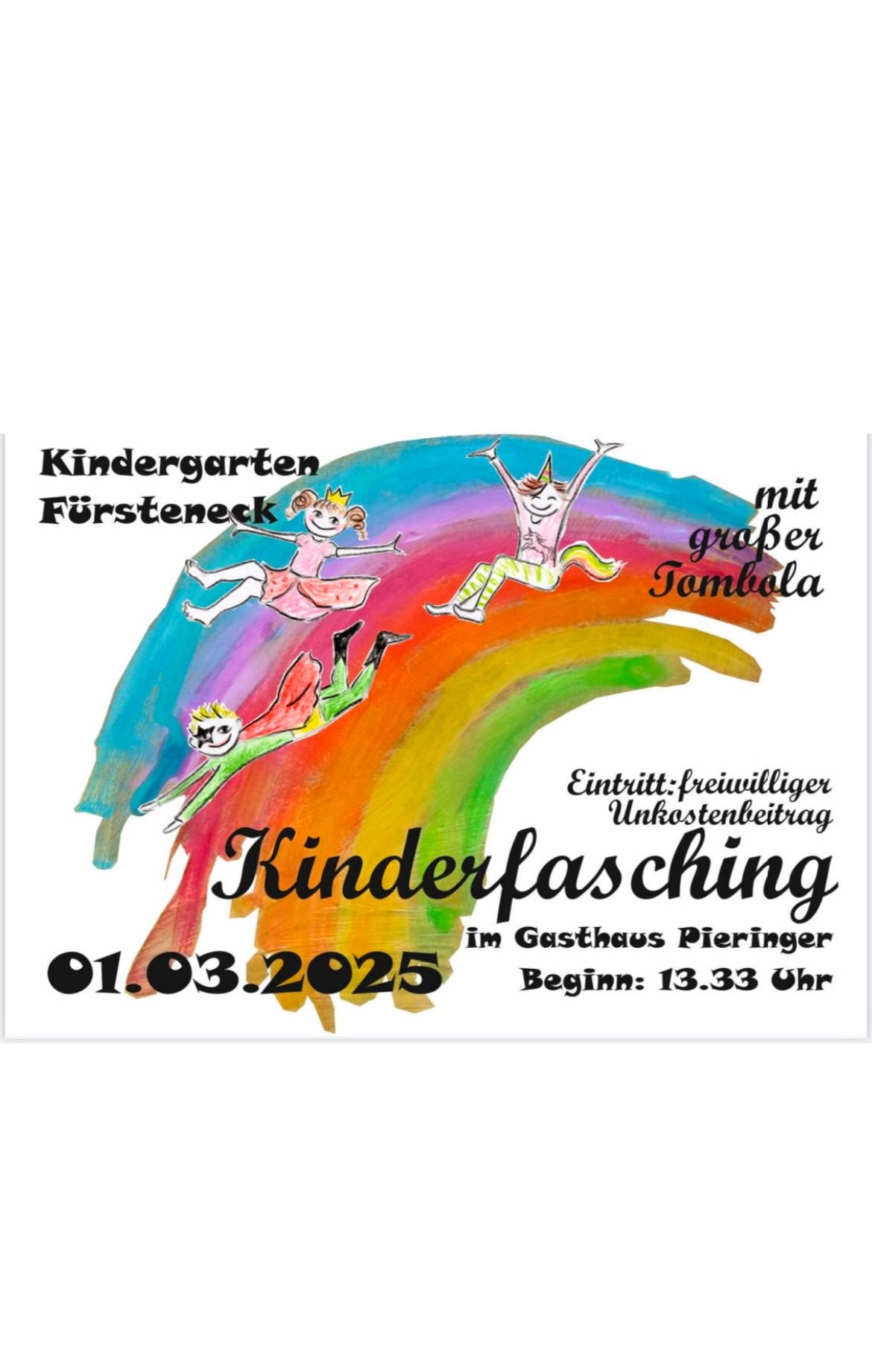 Kinderfasching im Gasthaus Pieringer\ud83e\udd73