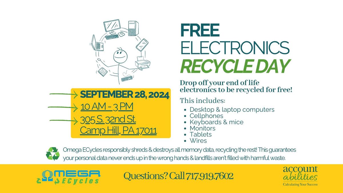 FREE Electronics Recycling Day