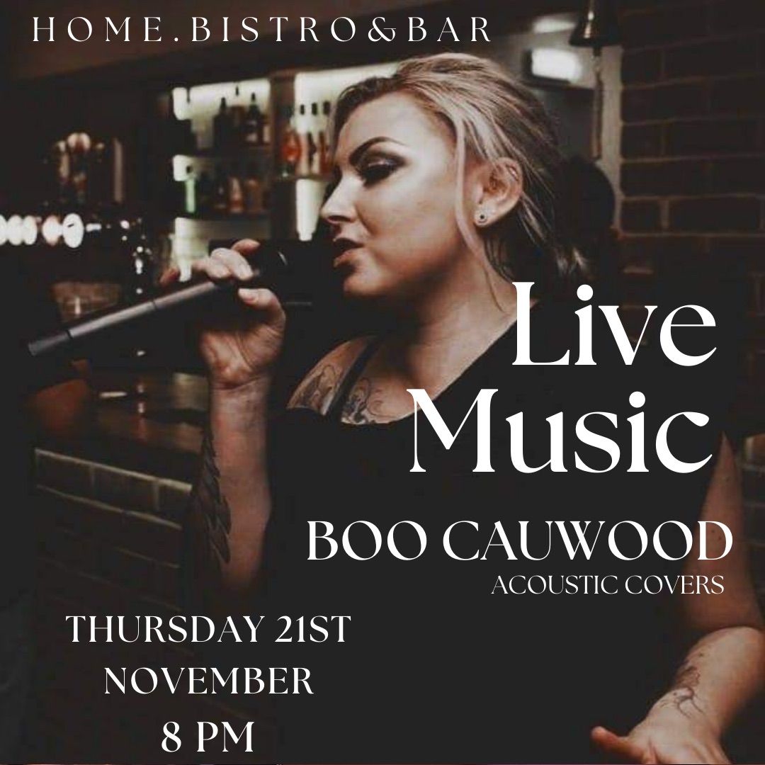 Live Music with Boo Cauwood! 