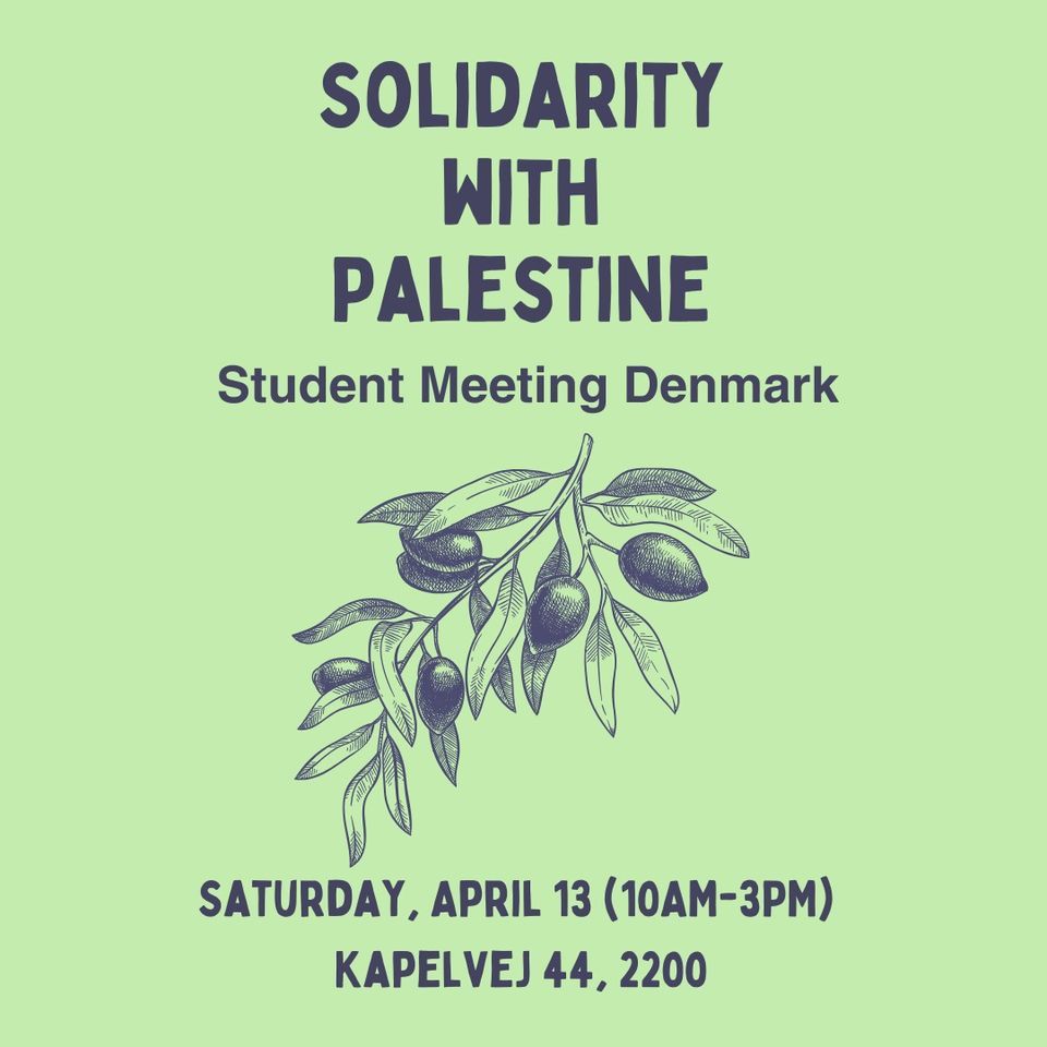 Common Meeting for Student Activists for Palestine