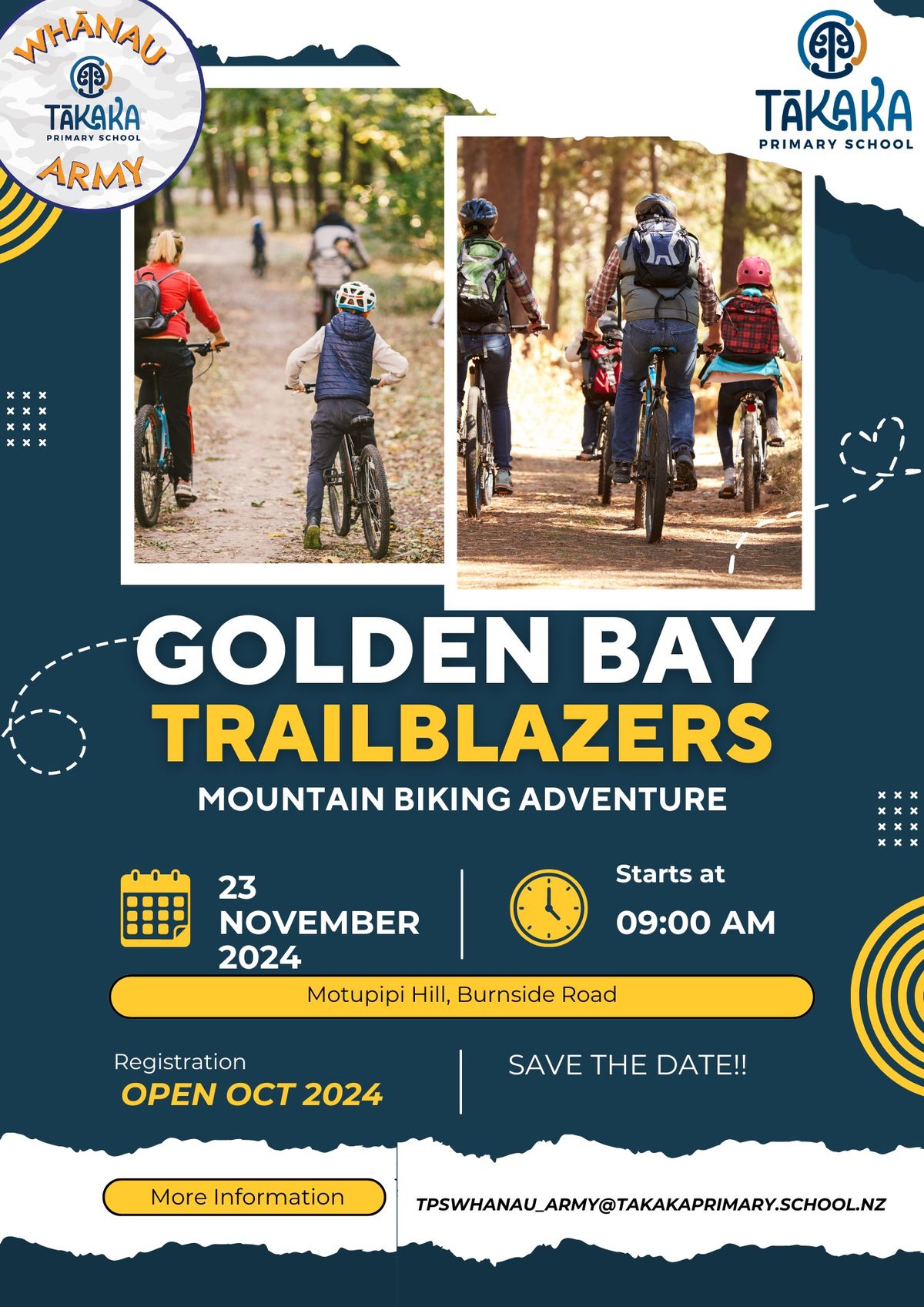 Golden Bay Trailblazers mountain biking adventure