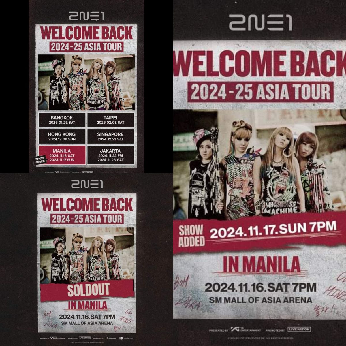 2024-25 2NE1 ASIA TOUR [WELCOME BACK] IN MANILA