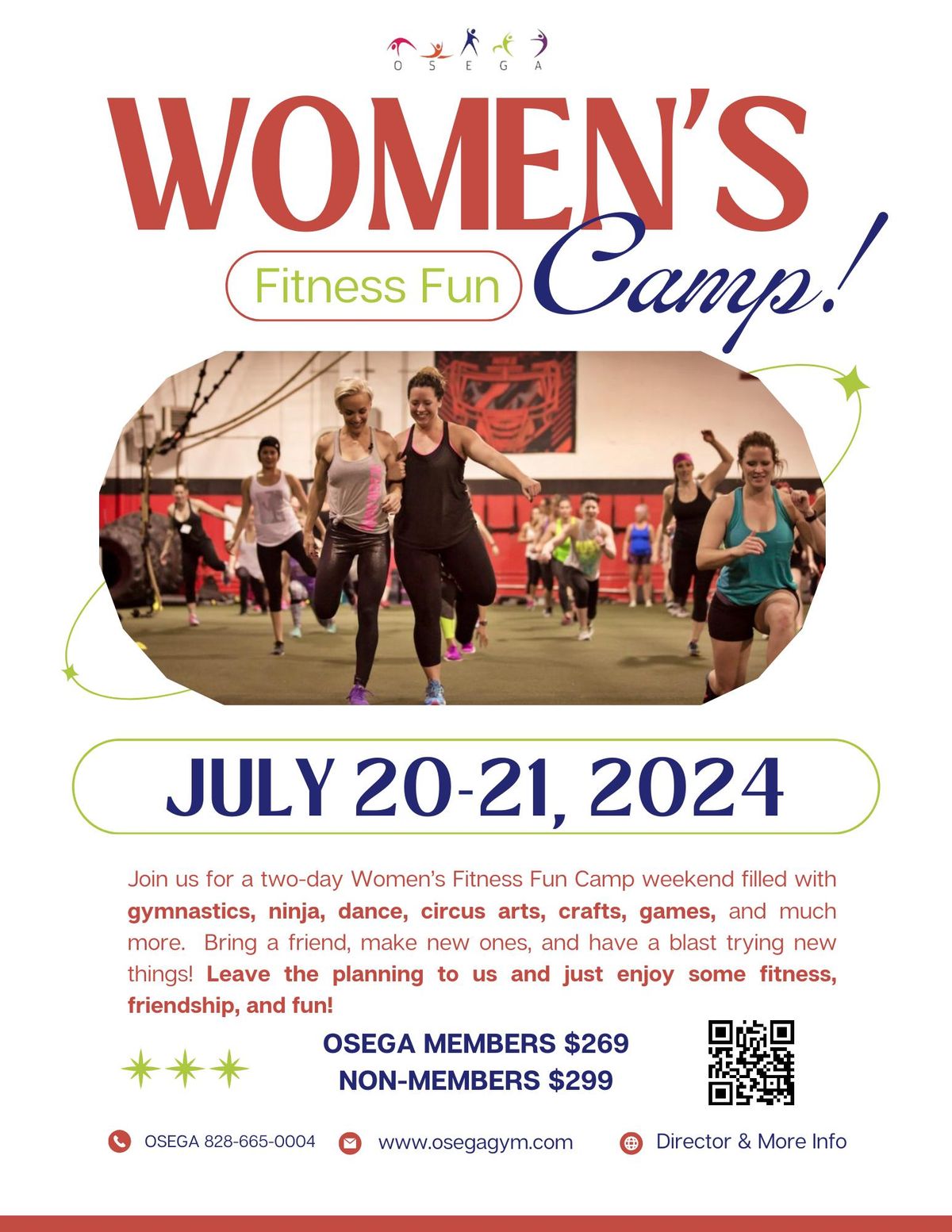 Women's Fitness Fun Camp