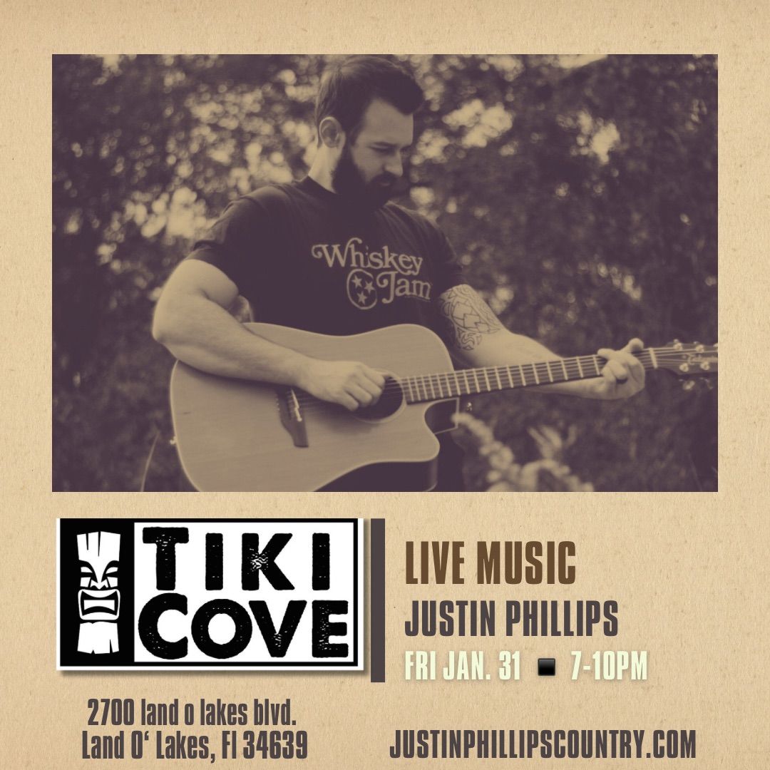 Justin Phillips @ Tiki Cove