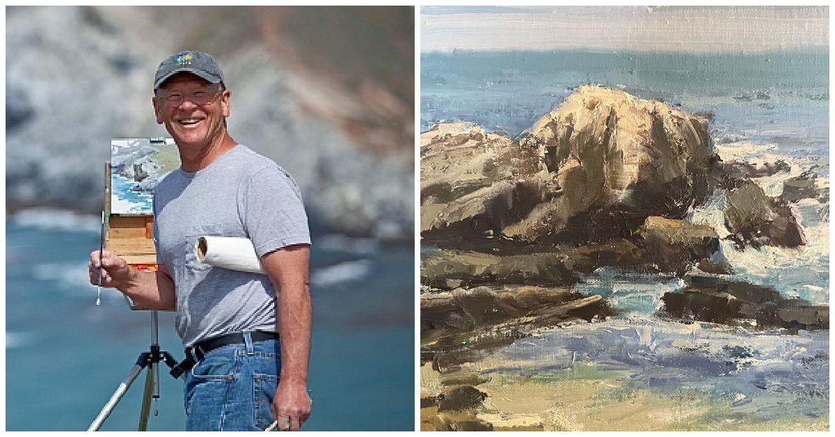 2-Day Coastal Plein Air Painting Workshop with Jeff Horn