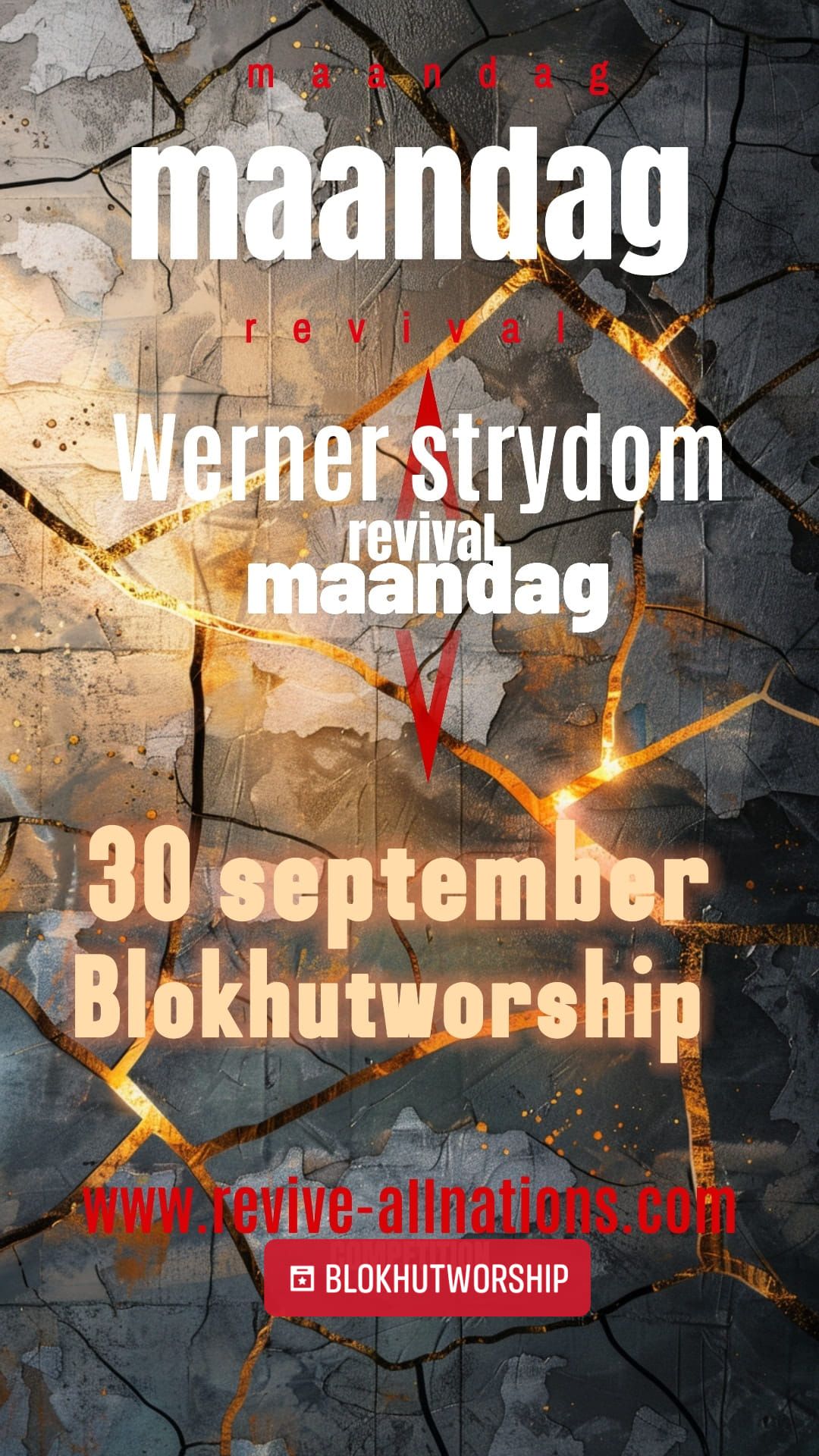 Blokhutworship& Werner strydom