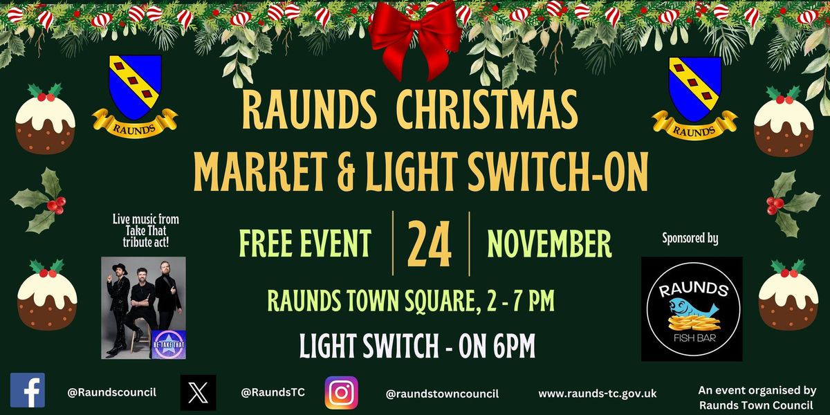 Raunds Christmas Market & Light Switch-On