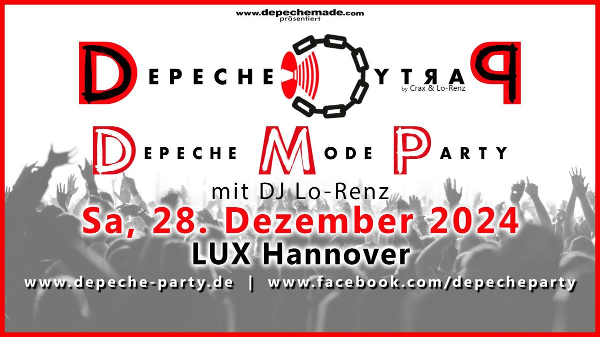 Depeche Mode Party LUX 28.Dez by Depeche Party DJ Lo-Renz 2024 ausverkauft 