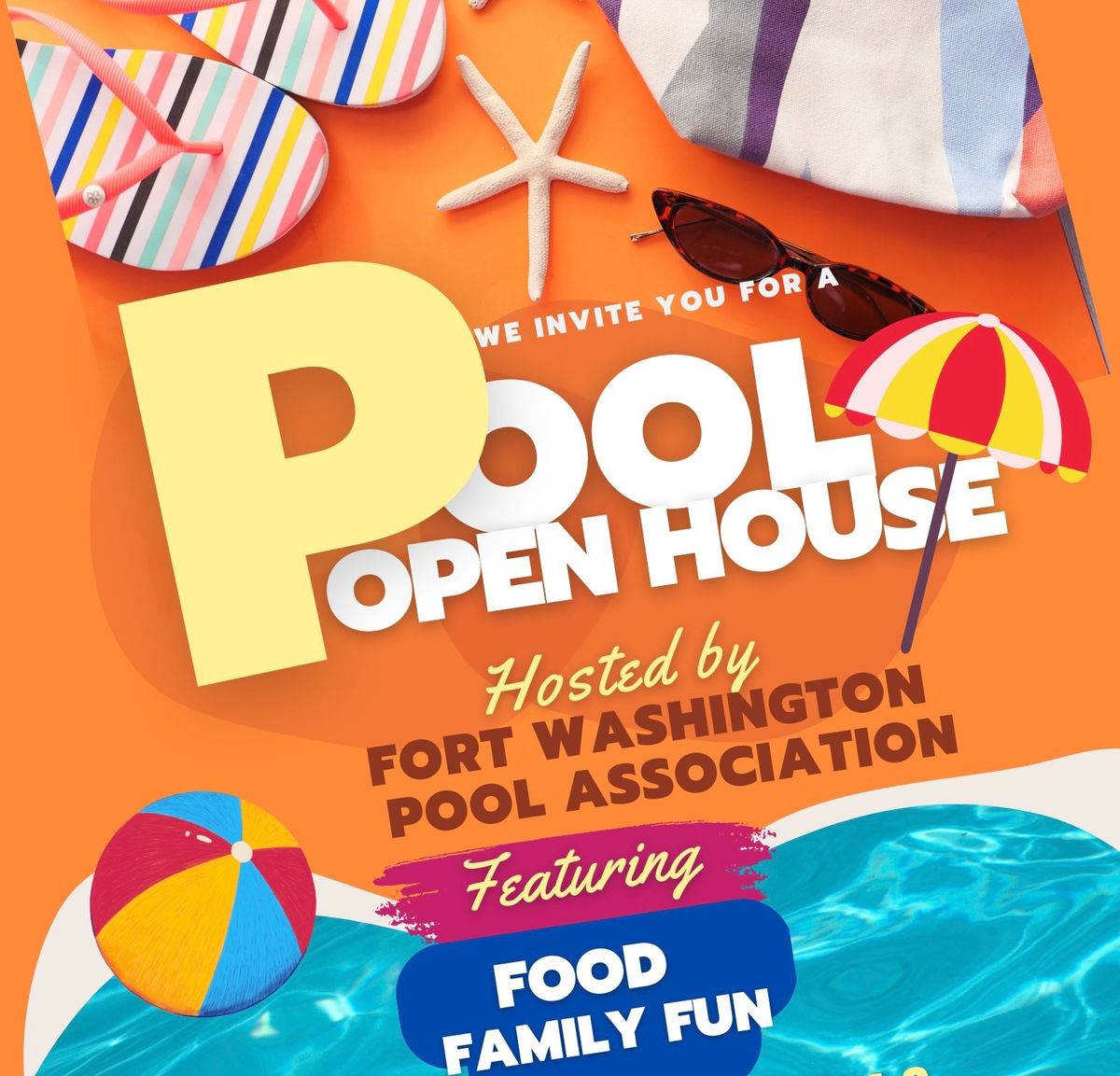 Pool Open House
