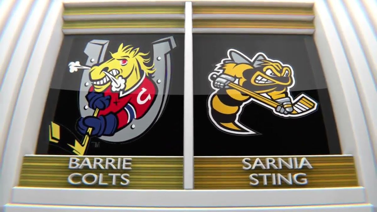 Barrie Colts vs. Sarnia Sting