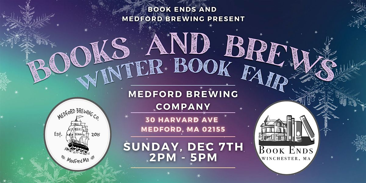 Books and Brews at Medford Brewing: Holiday Edition