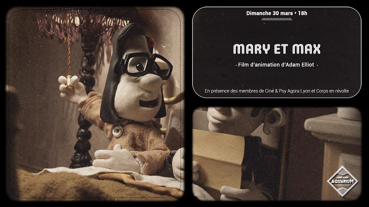 Mary et Max \u2022 Film d'animation