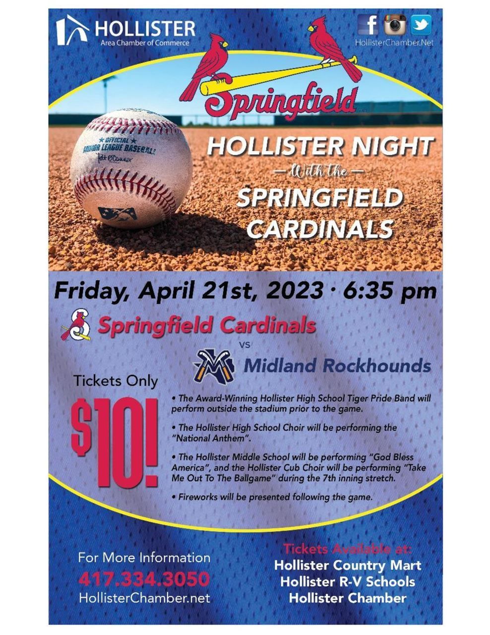 Midland RockHounds at Springfield Cardinals