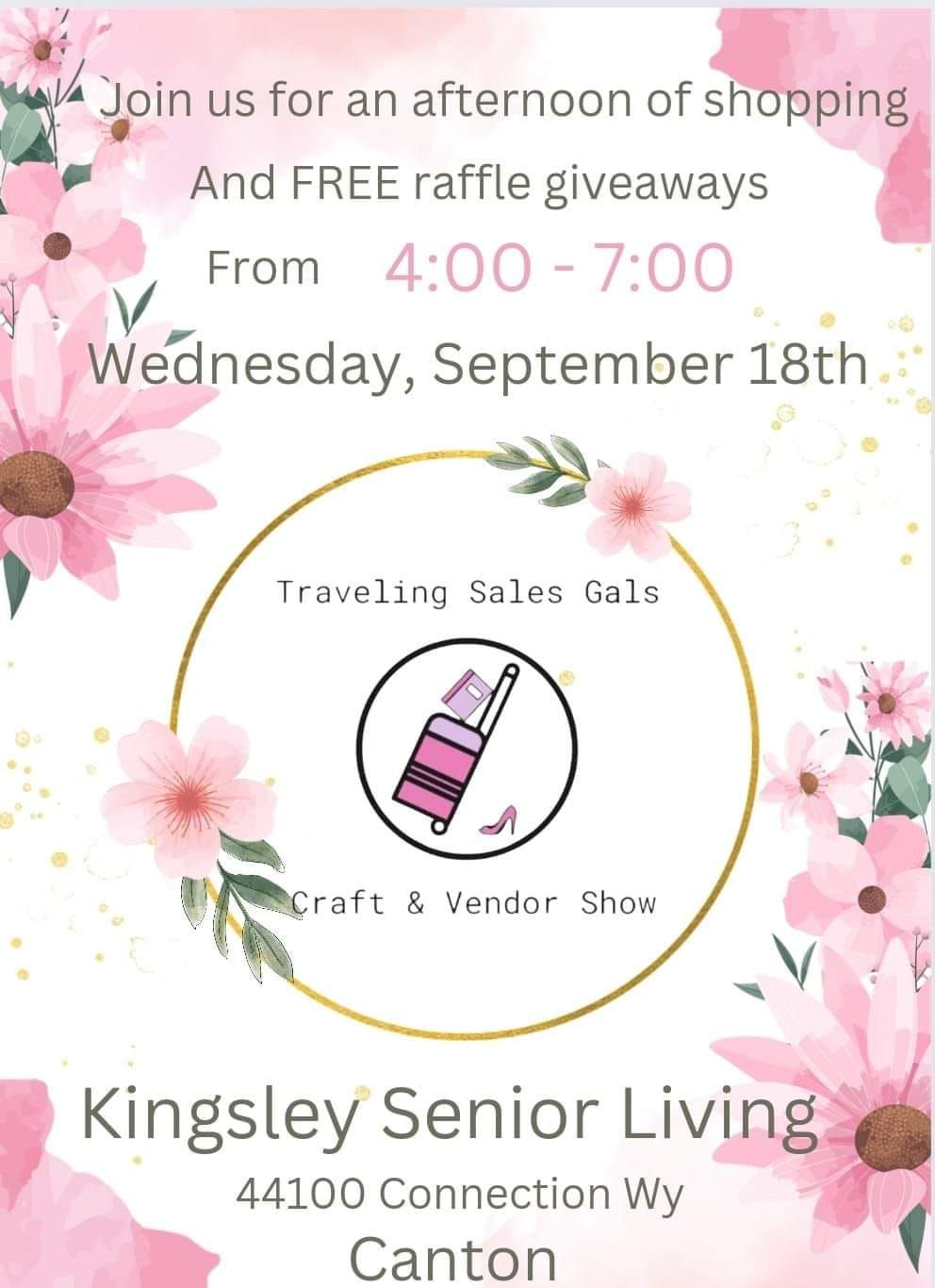 Kingsley Senior Living Craft and Vendor Show 