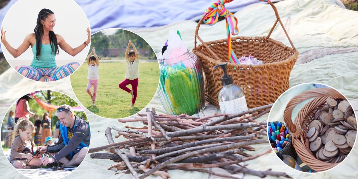Kids Yoga and Nature Craft at Millet Park