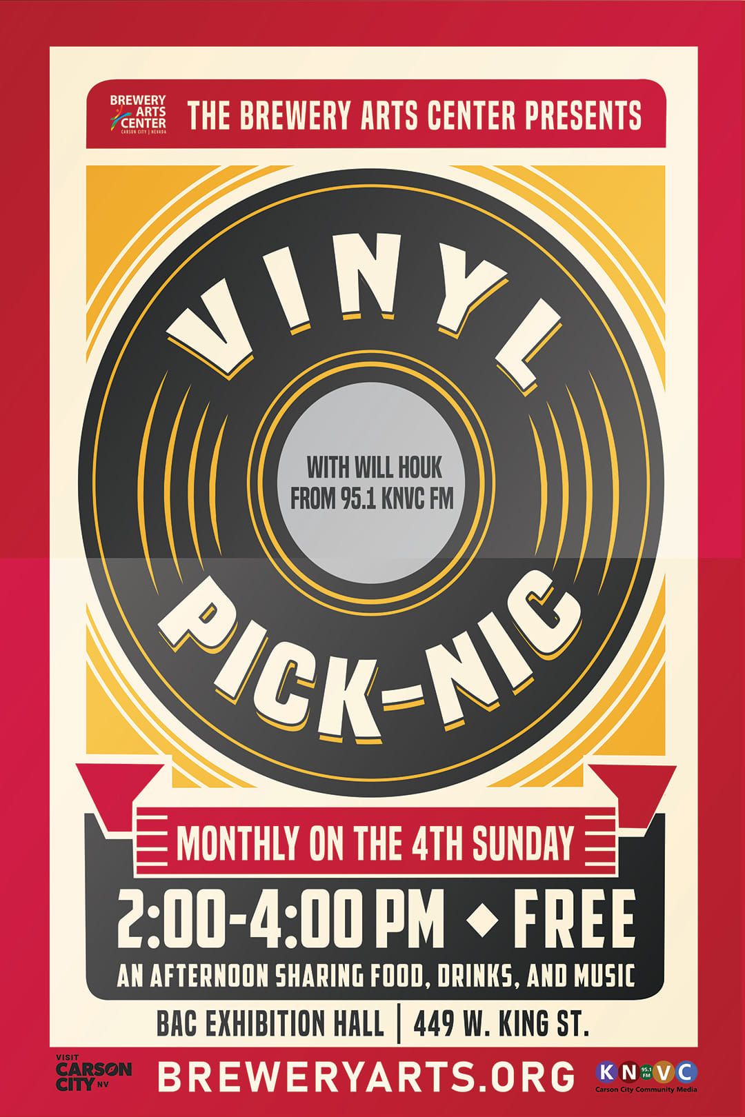 Vinyl Pick-Nic | 4th Sunday Each Month