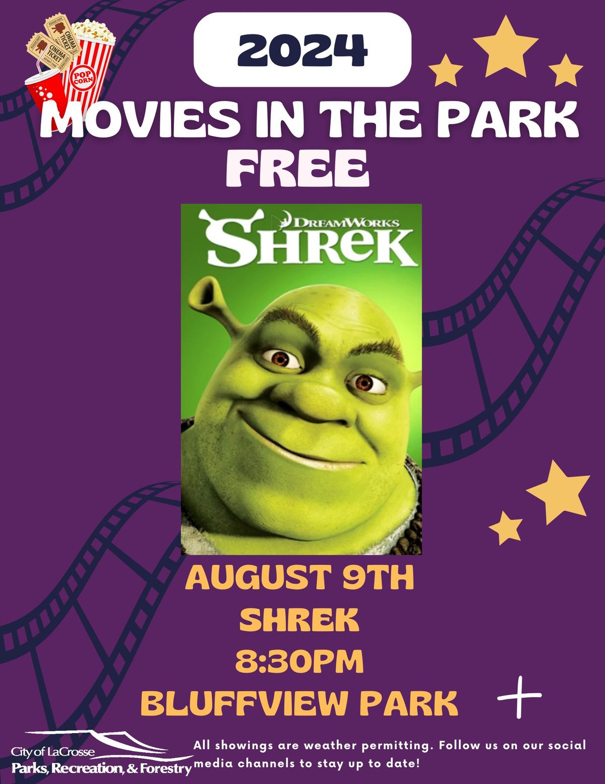 FREE! Movie in the Park: Shrek