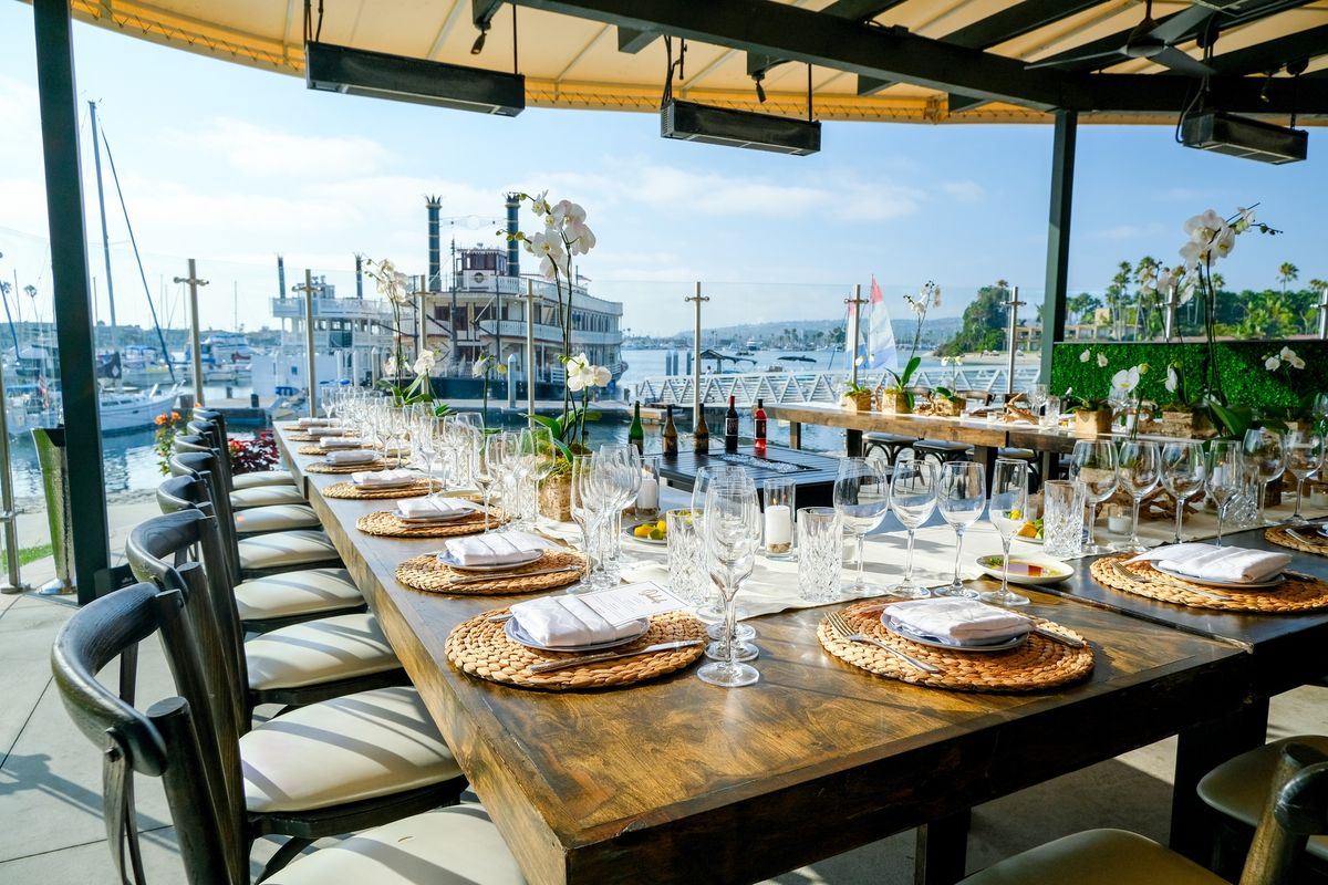 Chef's Table at Dockside 1953