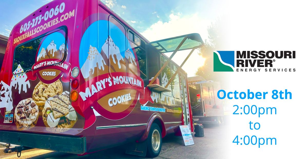 Mary\u2019s Mountain Cookie Bus Stop @ Missouri River Energy Services