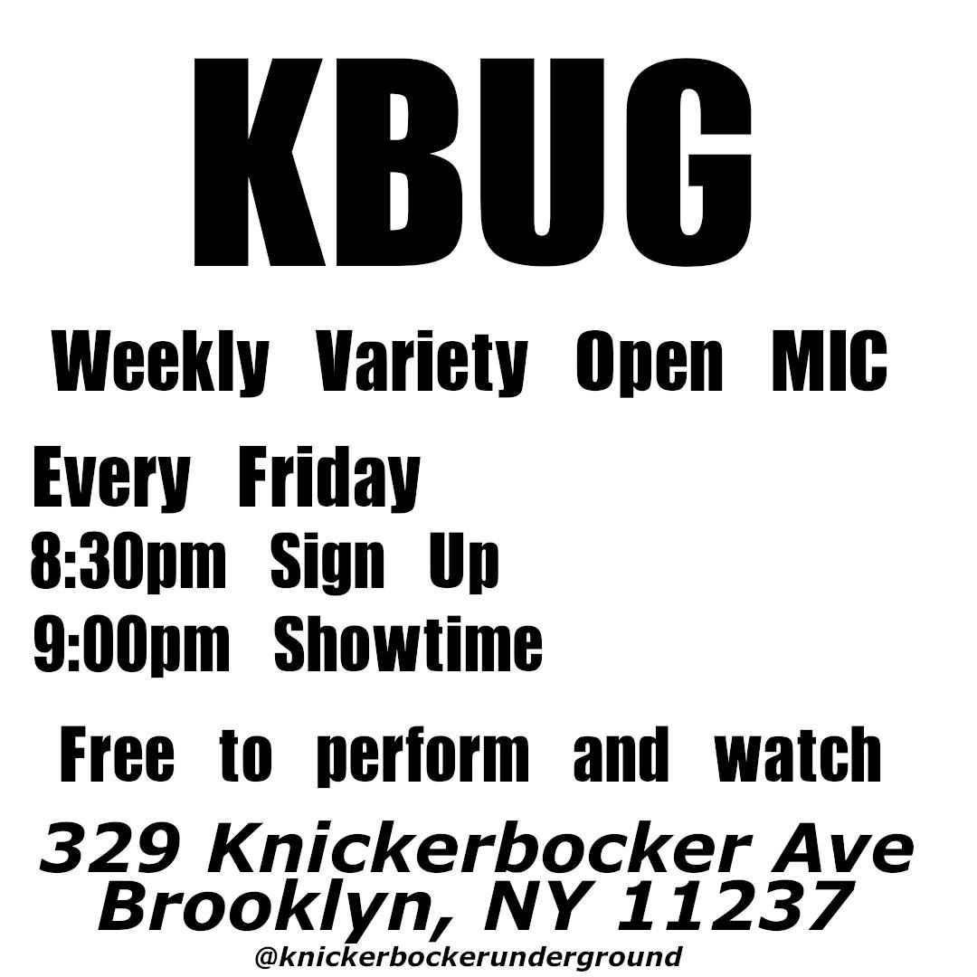 KBUG Weekly Variety Open Mic