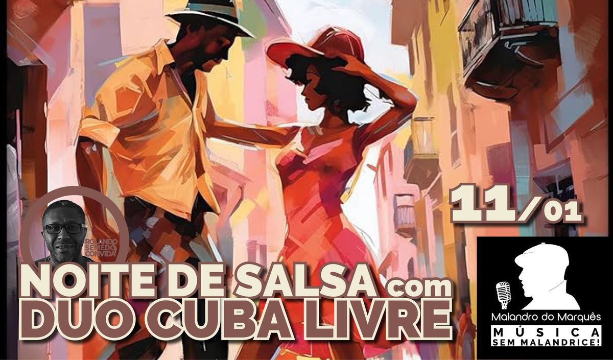 Noite de Salsa com Duo Cuba Livre