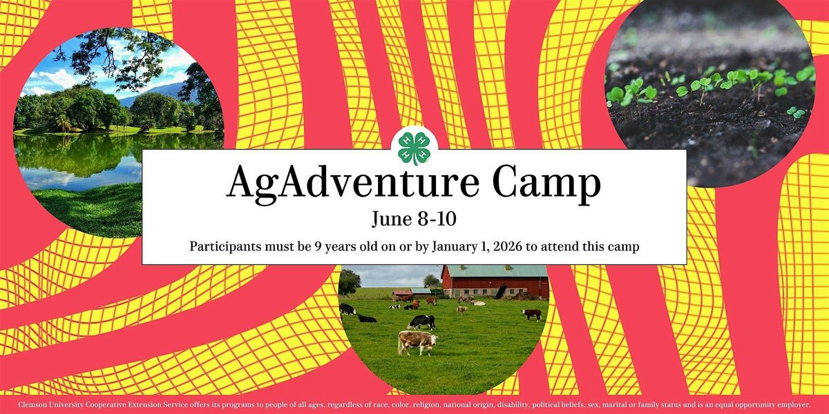 Greenville County AgAdventure Camp 2026