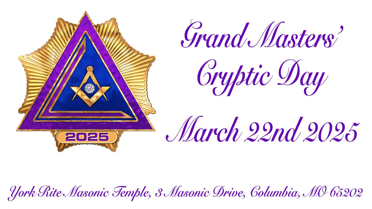 Grand Master's Cryptic Day