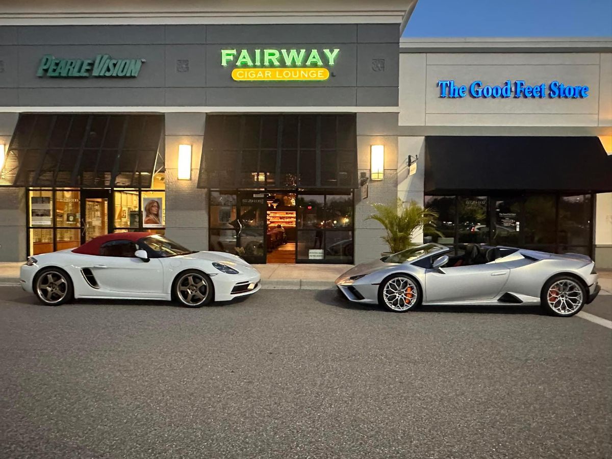 Space Coast Cars & Motorcycles at Fairway Cigar Lounge 