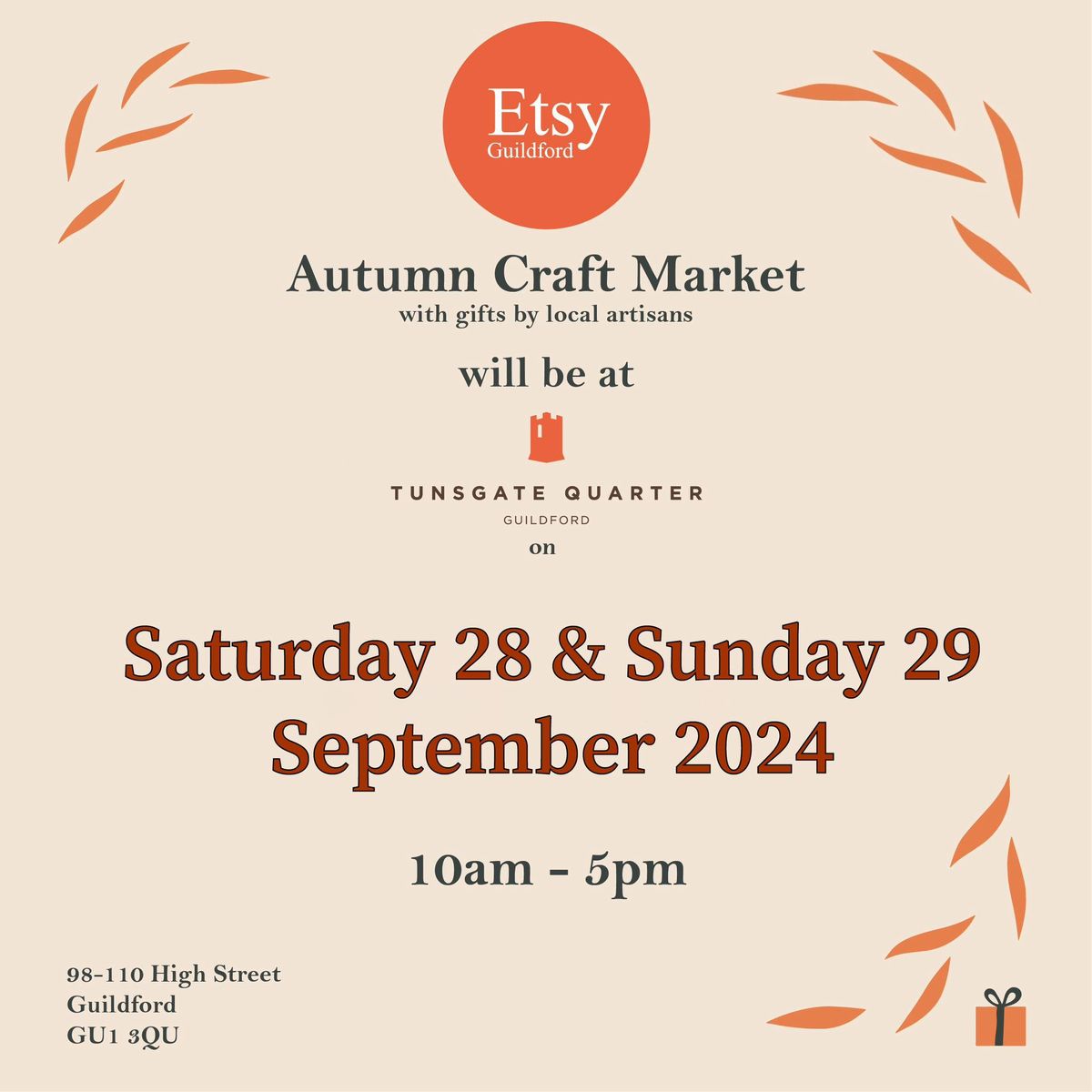 Etsy Guildford Autumn Market